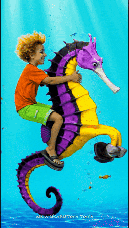 Fantasy Seahorse GIF