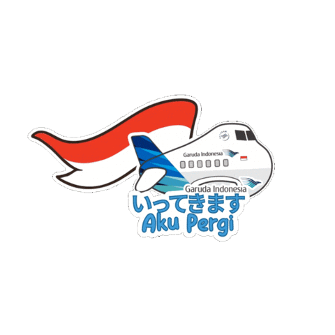 Garudajapan Sticker by GarudaIndonesia