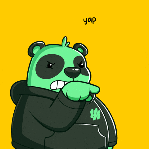 Panda Scolding GIF by SuperVerse