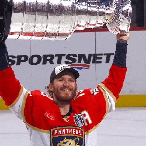 Stanley Cup Smile GIF by Florida Panthers
