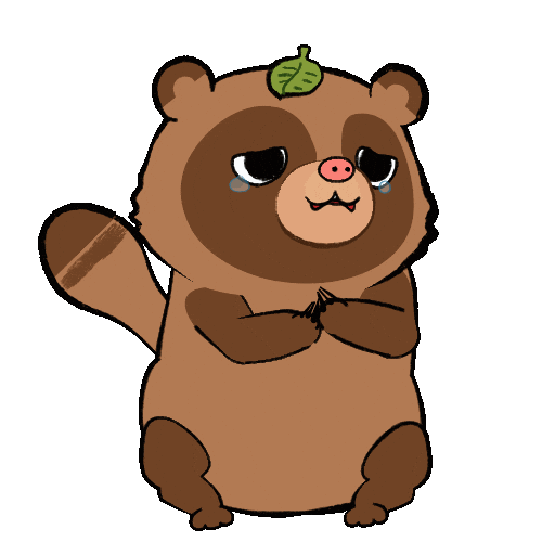 Tanuki Sticker