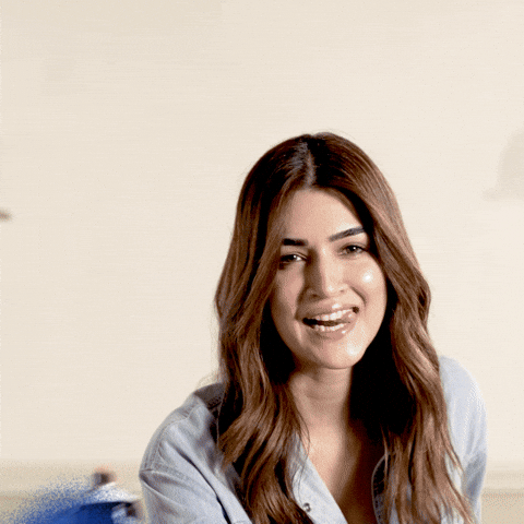 Happy Kriti Sanon GIF by Pepe Jeans India