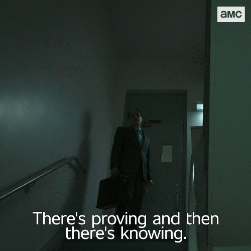 Knowing Breaking Bad GIF by Better Call Saul