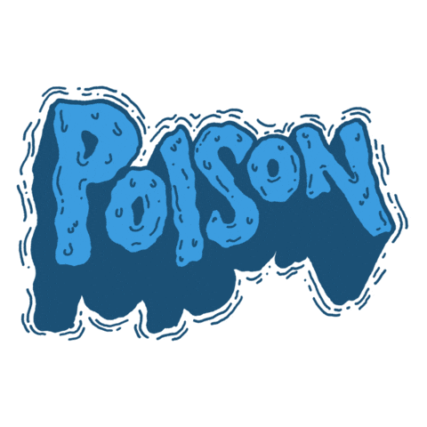 Poison Sticker
