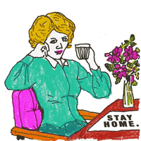Quarantine Stay Home GIF by James Thacher