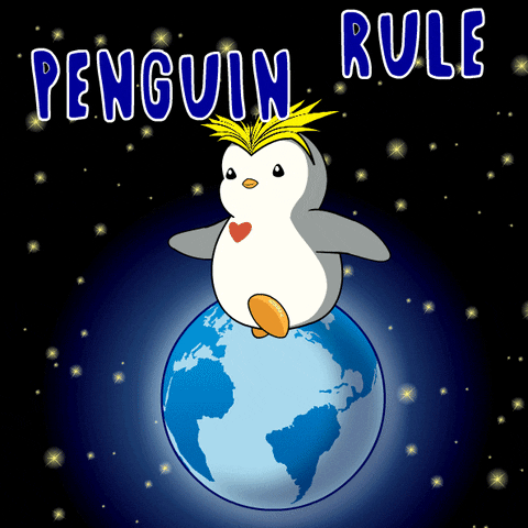 We Rule Space GIF by Pudgy Penguins