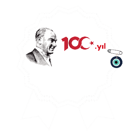 Illustration Ataturk Sticker by UnicoDigital