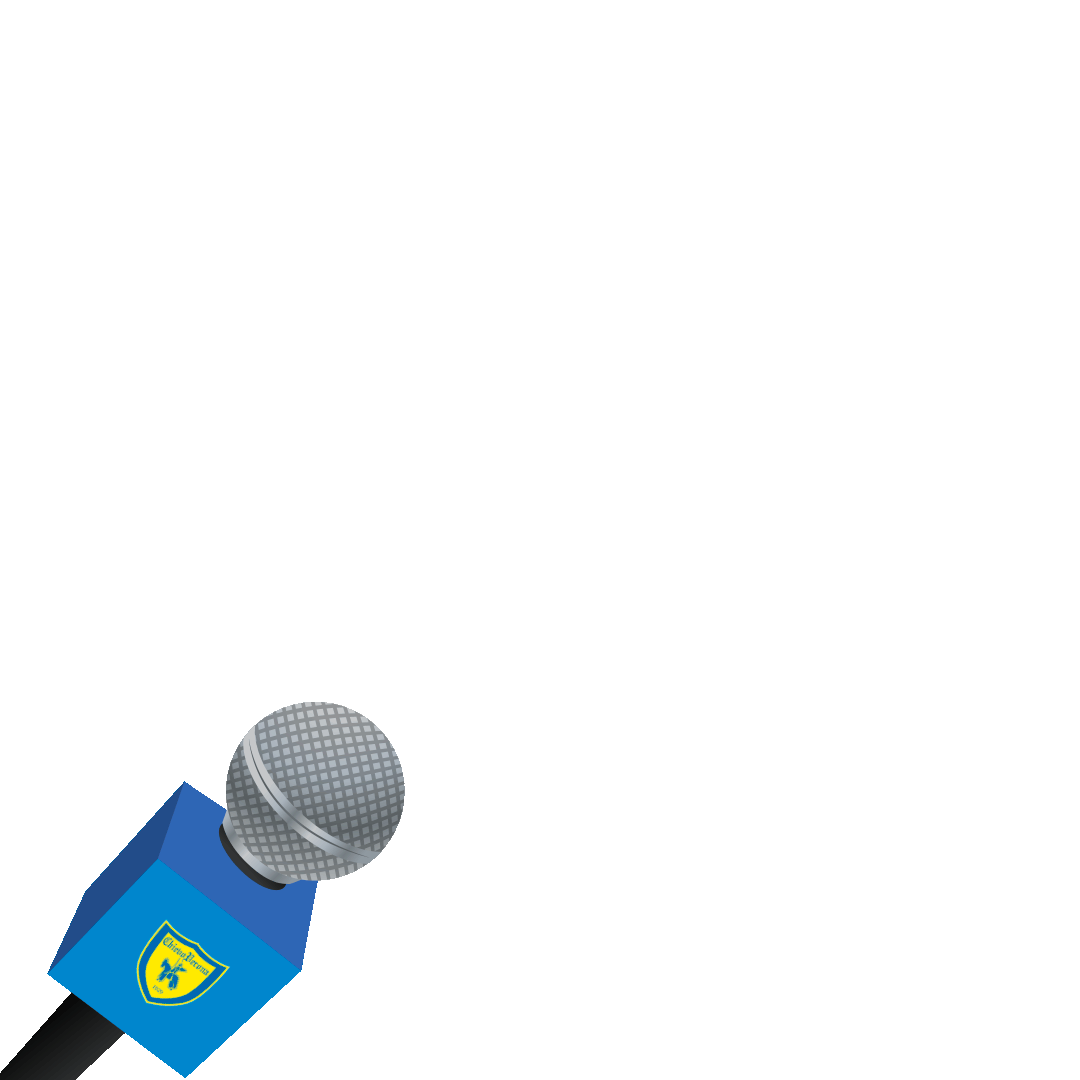 Interview Microphone Sticker by AC Chievo Verona for iOS & Android GIPHY