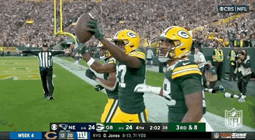 Green Bay Packers Hug GIF by NFL