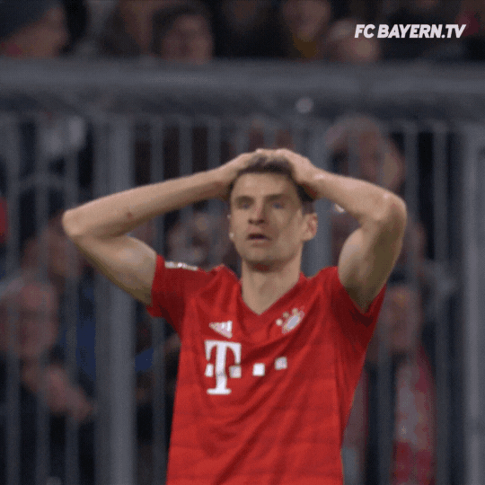 Shocked Champions League GIF by FC Bayern Munich