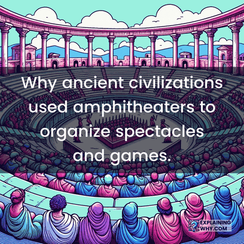 Ancient Amphitheaters GIF by ExplainingWhy.com