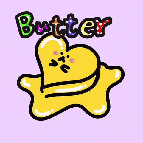 Butter GIF by Playbear520_TW