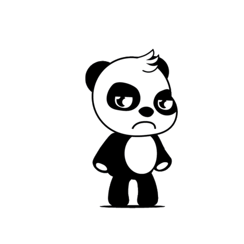 Panda Bolivia Sticker by Cuponet App