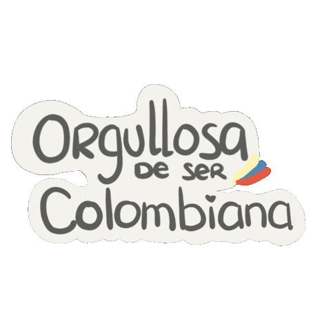 Colombia Colombiana Feliz Concuerdasdeamor Sticker