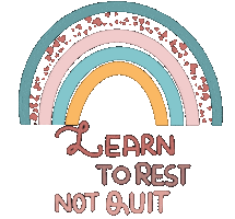 Rainbow Quit Sticker
