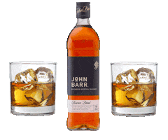 Single Malt Cheers Sticker by John Barr Migente