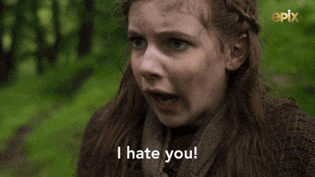 Angry I Hate You GIF by Britannia on EPIX