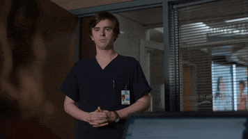 Nervous Freddie Highmore GIF by ABC Network