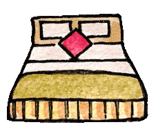 Home Sleeping Sticker