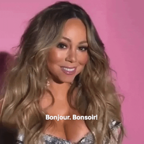 Mariah Carey Bonjour GIF by Omaze