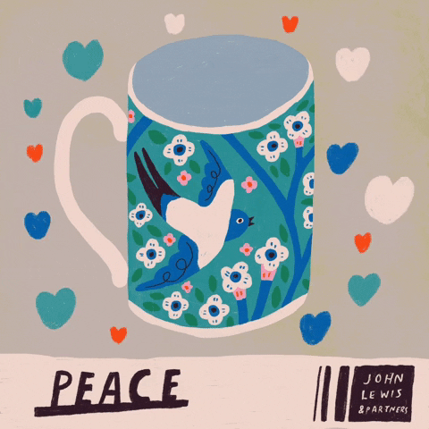 Tea Peace GIF by walkyland