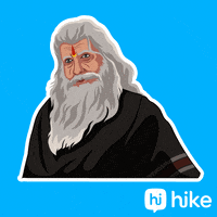 Tik Tok Shock GIF by Hike Sticker Chat