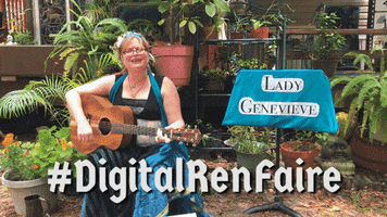 Guitar Musician GIF by Digital Ren Faire