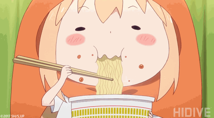 Umaru-Chan Ramen GIF by HIDIVE - Find & Share on GIPHY