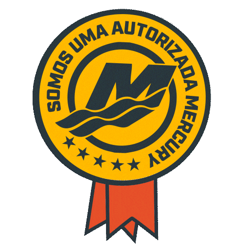 Autorizada Sticker by Mercury Marine Brasil