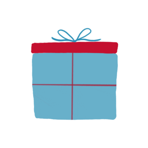 Christmas Gift Sticker by illiyoon