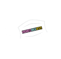 Corona Mundschutz Sticker by Hettenbach GmbH & Co KG Werbeagentur GWA