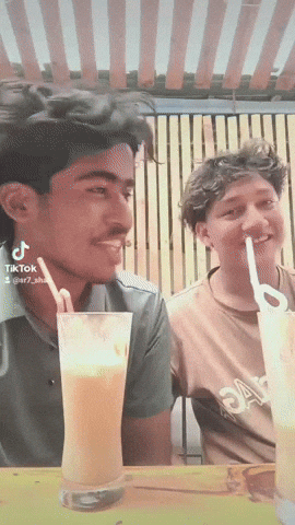 Juice Couples GIF