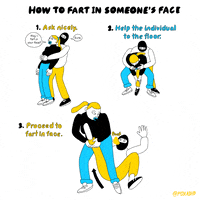 how to fart GIF by Animation Domination High-Def