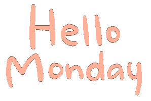 Monday 月 Sticker