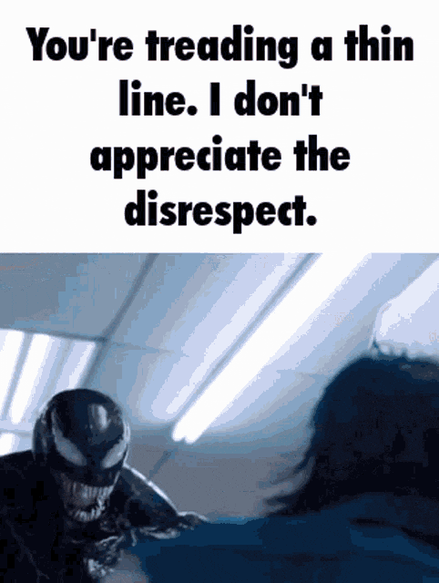 Venom Disrespect GIF