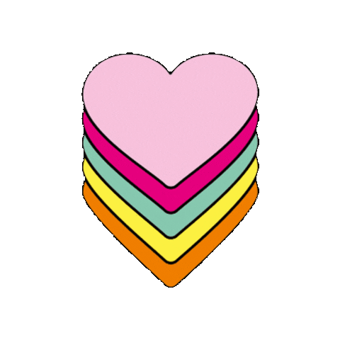 In Love Twohearts Sticker by krolowedram