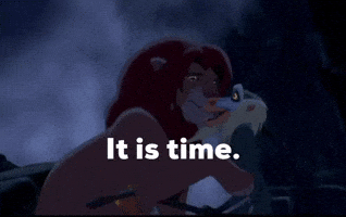 Simba It Is Time GIF by A Little Less Toxic