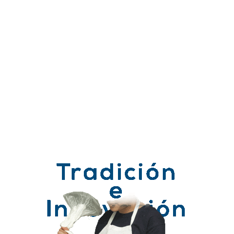 Pastelerías Blanco y Azul Sticker