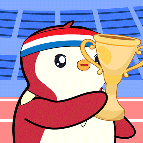 Crypto Thank You GIF by Pudgy Penguins