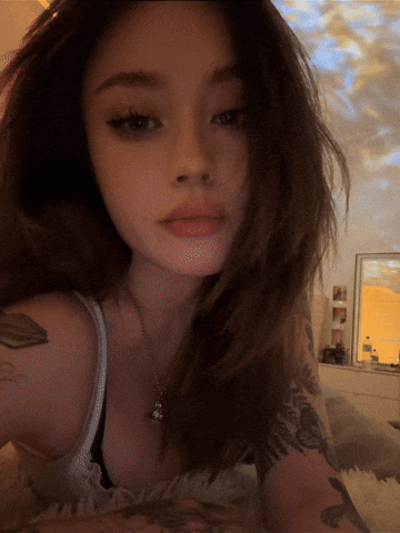 Cute Girl Flirting GIF