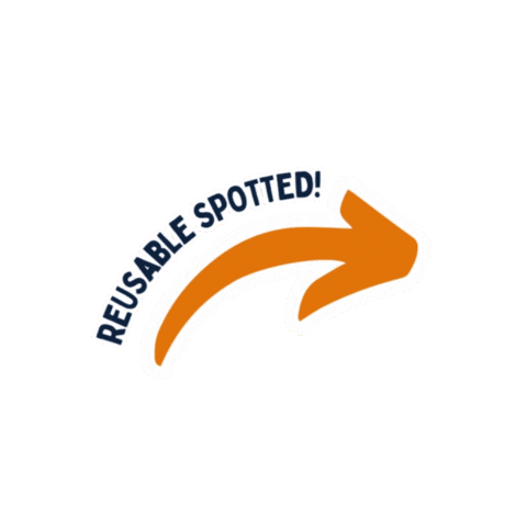 Reuse Sticker by breakfreefromplastic