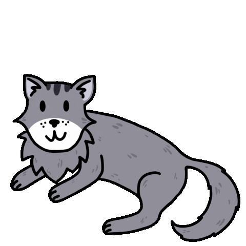 Art Cat Sticker