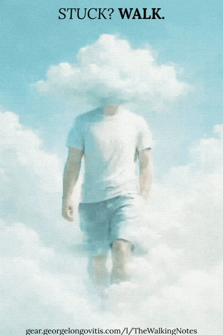 Walk Think GIF by George Longovitis