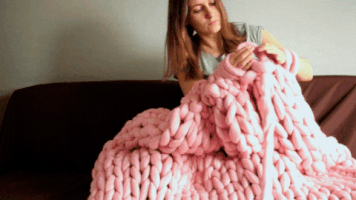 Blanket Knit GIF