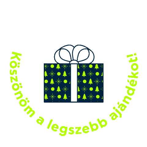 Karacsony Christmas Presents Sticker by Yettel Hungary