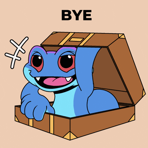 Leaving See Ya GIF by Snek