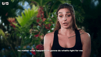 Ash Do Whats Right GIF by Temptation Island