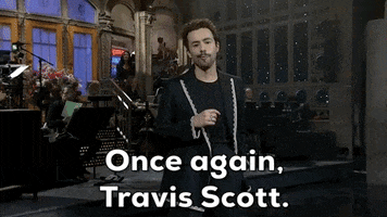 Travis Scott Snl GIF by Saturday Night Live