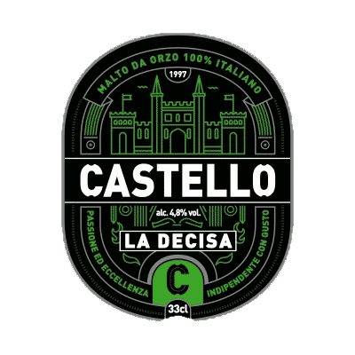 Birra Castello Sticker