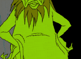 the grinch two sizes too small GIF